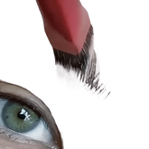 Angled Eyebrow Brush with Packaging Makeup by CJ