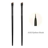 Angled Eyebrow Liner Brush Small Angled Eyebrow Brushes Eyebrow Eyeliner Brush by Beauty Tools Free Shipping Store