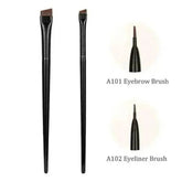 Angled Eyebrow Liner Brush Small Angled Eyebrow Brushes Eyebrow Eyeliner Brush by Beauty Tools Free Shipping Store