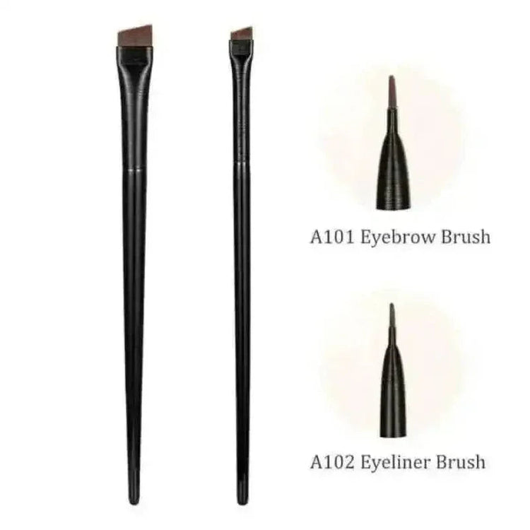Angled Eyebrow Liner Brush Small Angled Eyebrow Brushes Eyebrow Eyeliner Brush by Beauty Tools Free Shipping Store