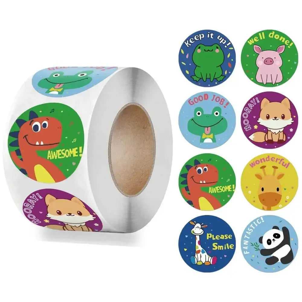 Animal Praise Stickers Animal Praise Stickers Roll by Dropshee