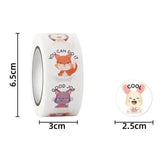 Animal Praise Stickers Animal Praise Stickers Roll by Dropshee