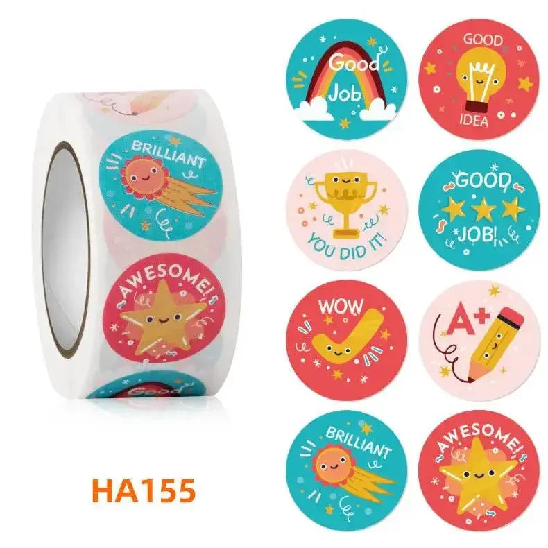 Animal Praise Stickers Animal Praise Stickers Roll by Dropshee