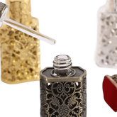 Antiqued Perfume Refillable Essential Oils Atomizer Arabian Perfume by AAAAApril Store