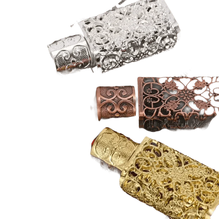 Antiqued Perfume Refillable Essential Oils Atomizer Arabian Perfume by AAAAApril Store