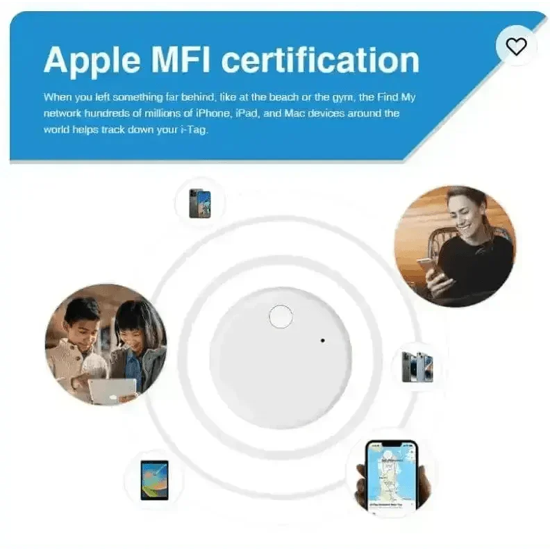 Apple Find My Pet Tracker Device GPS Tracking Apple GPS Wireless Tracke by ALIEX