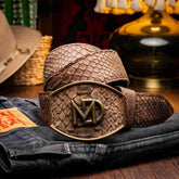 Arkansas Belt Brown Belts by Marco Di Milano