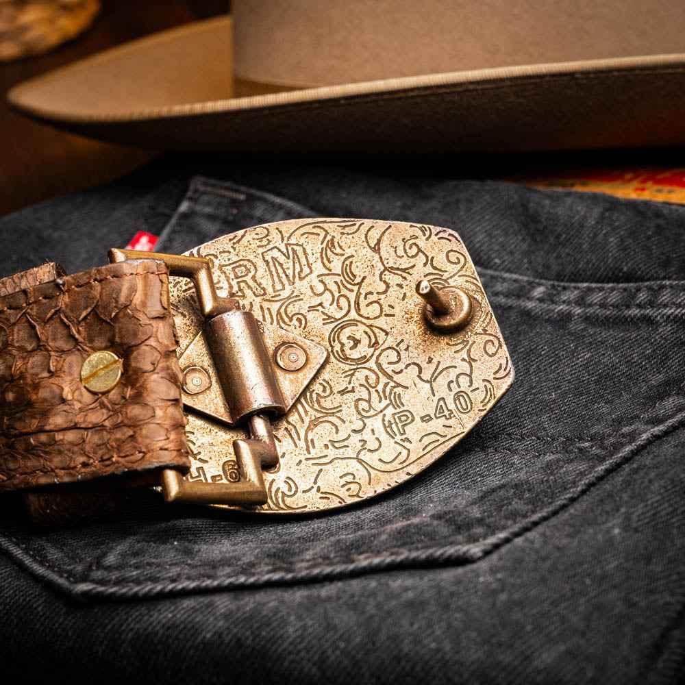 Arkansas Belt Brown Belts by Marco Di Milano