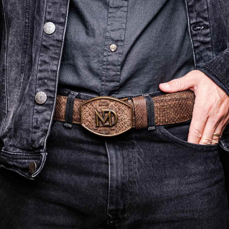Arkansas Belt Brown Belts by Marco Di Milano