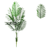 Palmera Areca Artificial Grande en Maceta Blanca - Planta Tropical Falsa Palm Tree en Maceta Blanca Artificial Trees by Kmitang Official Store