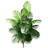 Palmera Areca Artificial Grande en Maceta Blanca - Planta Tropical Falsa Palm Tree en Maceta Blanca Artificial Trees by Kmitang Official Store