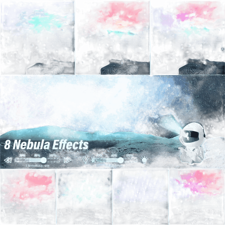 Astronaut Space Projector Night Light Zapp Galaxy Astronaut Night Light Projector Night Light by DVOLA Lighting Store
