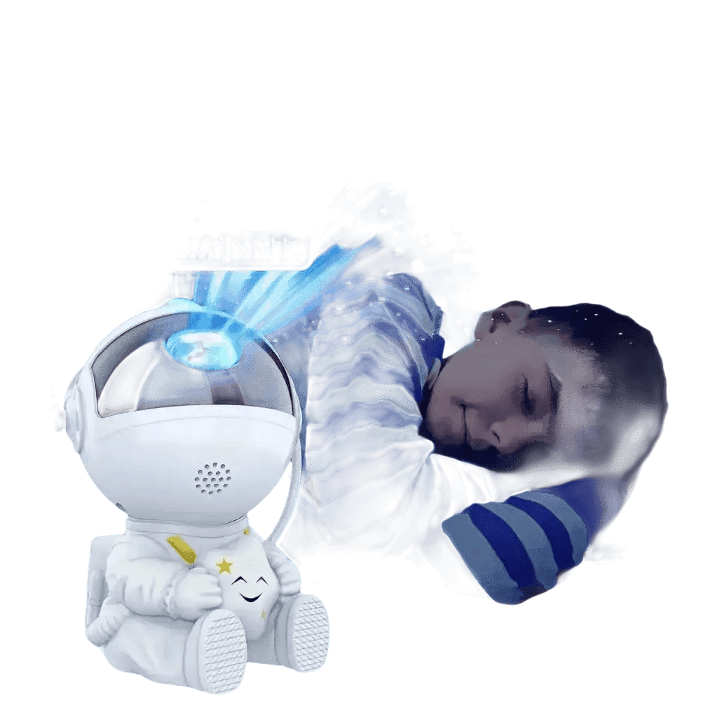 Astronaut Space Projector Night Light Zapp Galaxy Astronaut Night Light Projector Night Light by DVOLA Lighting Store