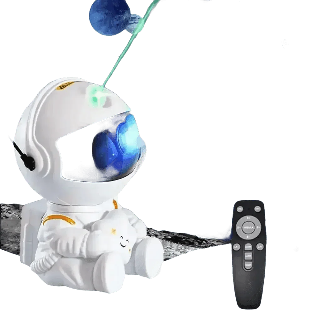 Astronaut Space Projector Night Light Zapp Galaxy Astronaut Night Light Projector Night Light by DVOLA Lighting Store