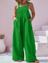 Plus Size Square Neck Wide Leg Overalls women Attire by Trendsi