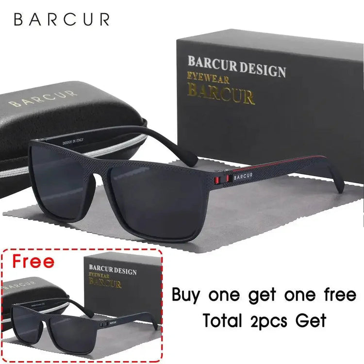 BARCUR Polarized Sports Sunglasses Sunglasses by Dropshee