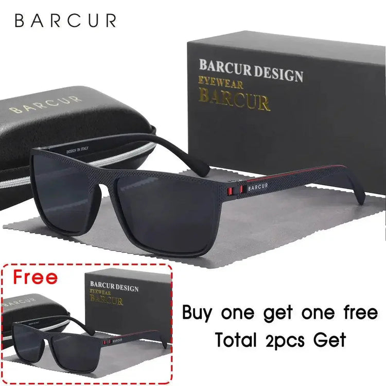 BARCUR Polarized Sports Sunglasses Sunglasses by Dropshee