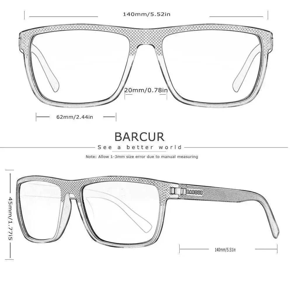 BARCUR Polarized Sports Sunglasses Sunglasses by Dropshee