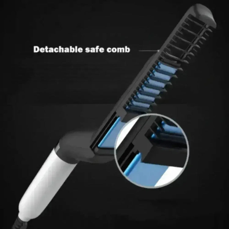Beard Straightening Hair Straightener Brush Men Hair Accessories by CJ