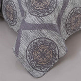 DaDa Bedding Rustic Grey Mosaic Distressed Medallion Reversible Quilted Bedspread Set (SD16299) Bedspreads by DaDalogy Bedding Collection