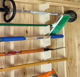 Garden Tool Organizer – Yard Tool Rack for Shed Storage Shed Organization by HangThis Up My Shed Organizing System