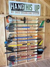 Garden Tool Organizer – Yard Tool Rack for Shed Storage Shed Organization by HangThis Up My Shed Organizing System