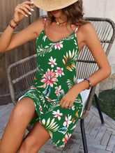 Plus Size Printed V-Neck Cami Dress women Attire by Trendsi