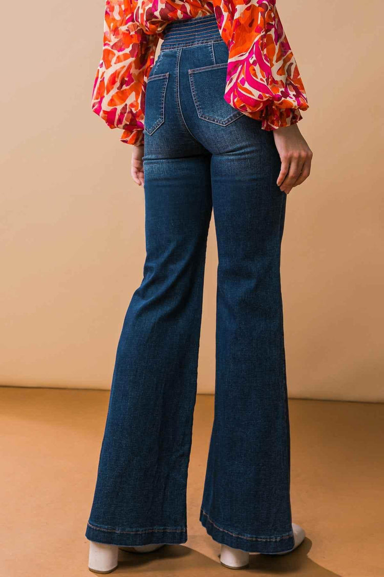 GRAND PARTY DENIM JEANS PANTS by Flying Tomato