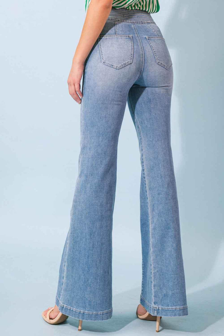 GRAND PARTY DENIM JEANS PANTS by Flying Tomato
