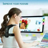 Black and Green Shoulder Posture Corrector Belt Back Posture Corrector by Professional outdoor life Store-STAWIN Official Store