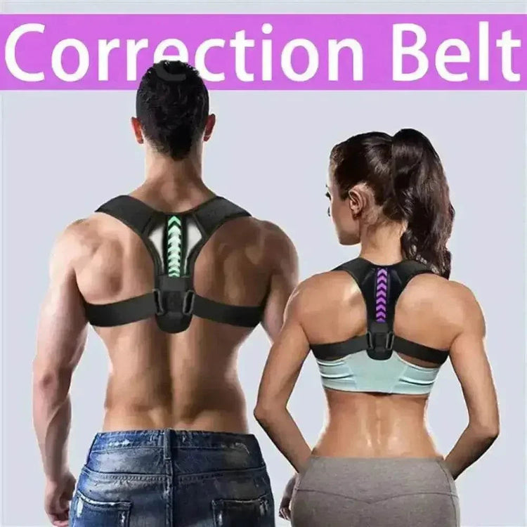 Black and Green Shoulder Posture Corrector Belt Back Posture Corrector by Professional outdoor life Store-STAWIN Official Store