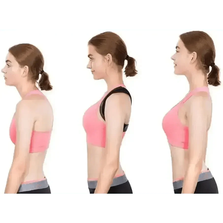 Black and Green Shoulder Posture Corrector Belt Back Posture Corrector by Professional outdoor life Store-STAWIN Official Store