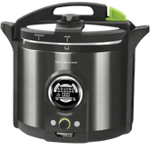 Black and Silver Electric Pressure Canner Electric Pressure Cooker by Shop1103135211 Store