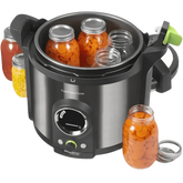 Black and Silver Electric Pressure Canner Electric Pressure Cooker by Shop1103135211 Store