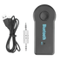 Black Bluetooth Receiver Aux A2DP Headphone Adapter bluetooth Adapter by RRR global 3c electronics store Store
