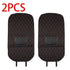 Black Car Seat Protector Pad with Red Stitching Car seat cover by DSERS