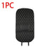 Black Car Seat Protector Pad with Red Stitching Car seat cover by DSERS