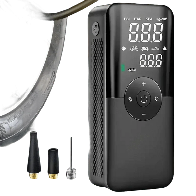 Kenor CXV Multifunction Power Black Digital Tire Inflator Digital Tire Inflator by Shop912656594 Store