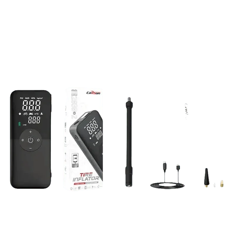 Kenor CXV Multifunction Power Black Digital Tire Inflator Digital Tire Inflator by Shop912656594 Store