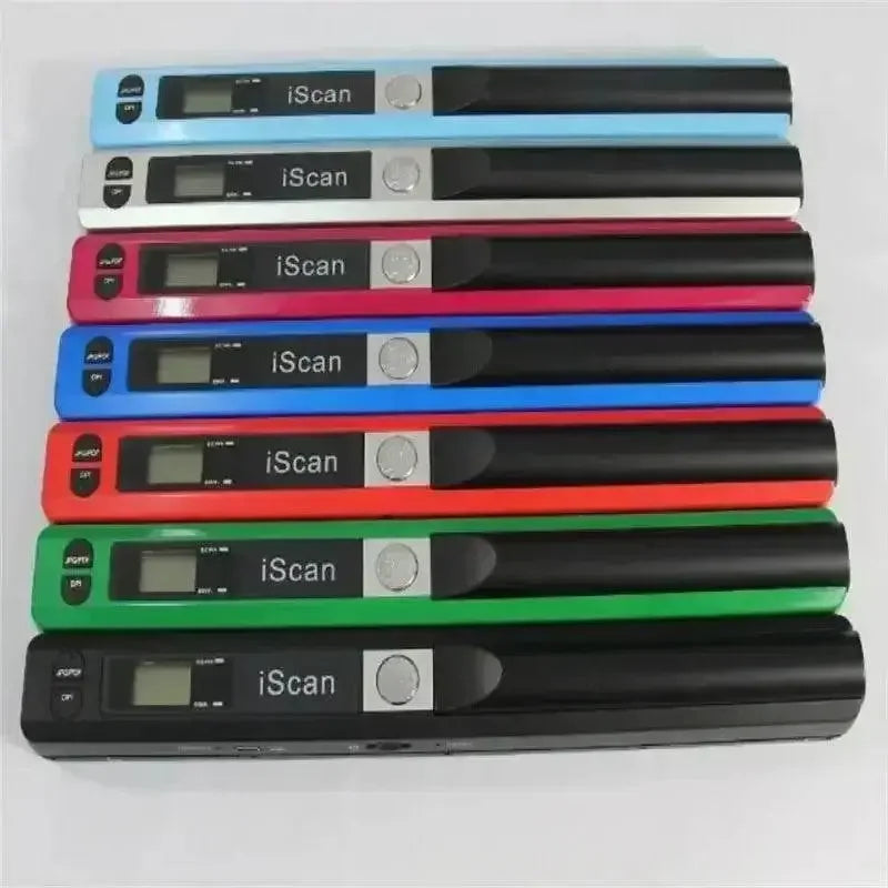Black HD Portable Handheld A4 Scanner Imagine Effortlessly Mini Portable Scanners by CJ