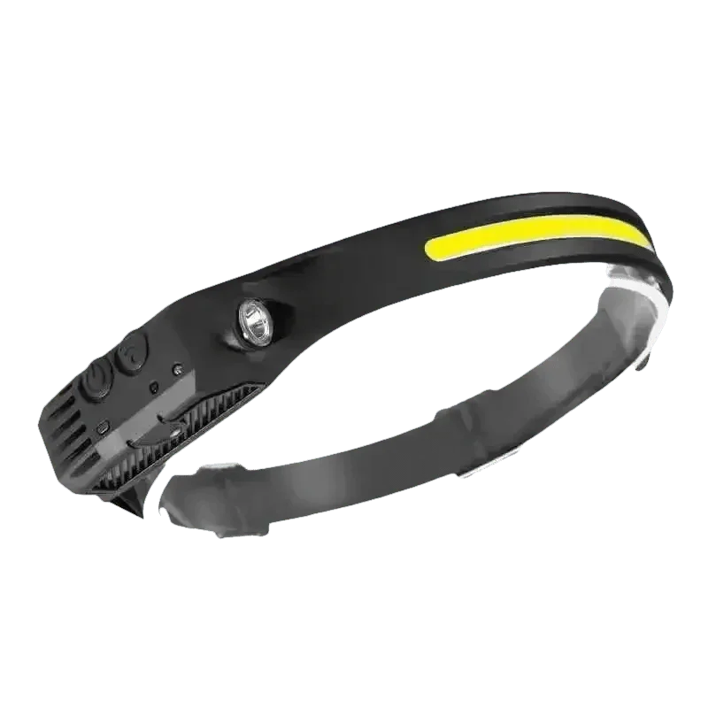 Black Induction Headlamp Cob Led Sensor W689-2 Headlamp by ESMARTER Store