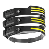 Black Induction Headlamp Cob Led Sensor W689-2 Headlamp by ESMARTER Store