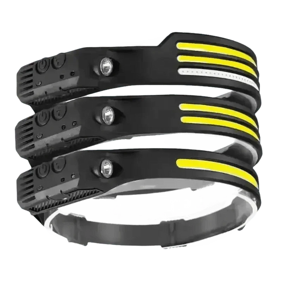 Black Induction Headlamp Cob Led Sensor W689-2 Headlamp by ESMARTER Store