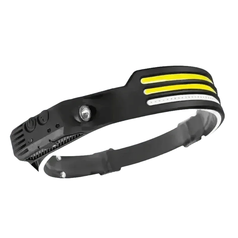 Black Induction Headlamp Cob Led Sensor W689-2 Headlamp by ESMARTER Store