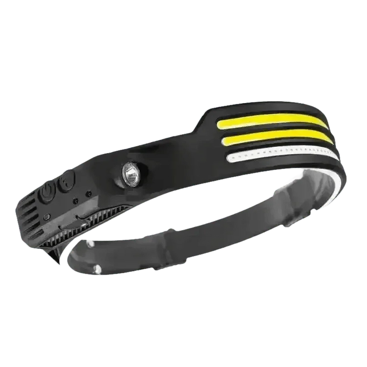 Black Induction Headlamp Cob Led Sensor W689-2 Headlamp by ESMARTER Store