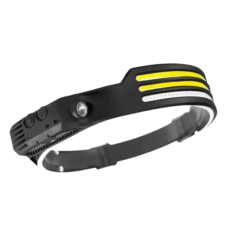 Black Induction Headlamp Cob Led Sensor W689-2 Headlamp by ESMARTER Store