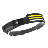 Black Induction Headlamp Cob Led Sensor W689-2 Headlamp by ESMARTER Store