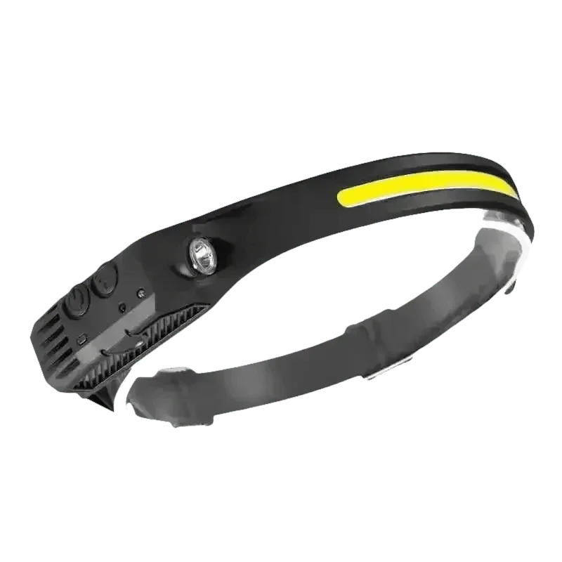 Black Induction Headlamp Cob Led Sensor W689-2 Headlamp by ESMARTER Store