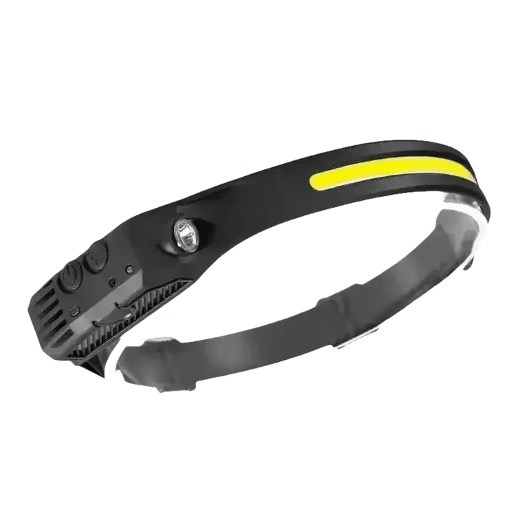 Black Induction Headlamp Cob Led Sensor W689-2 Headlamp by ESMARTER Store