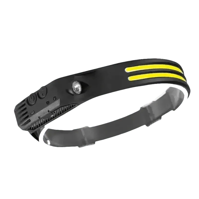 Black Induction Headlamp Cob Led Sensor W689-2 Headlamp by ESMARTER Store